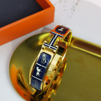 [Eterna Jewels]H COUVERTURES DUNKELBLAUES ARMBAND