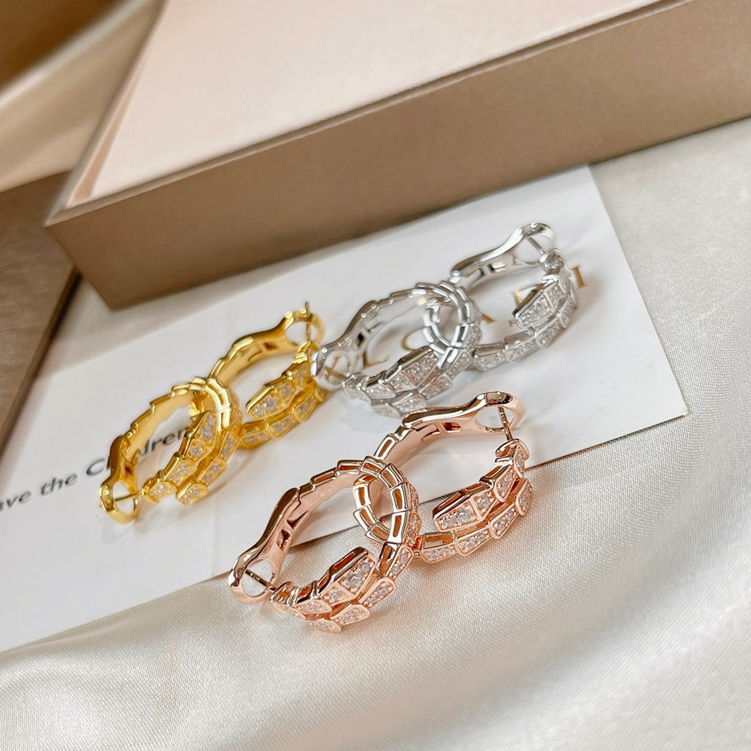 [Eterna Jewels]SERPENTI OHRRINGE DIAMANT