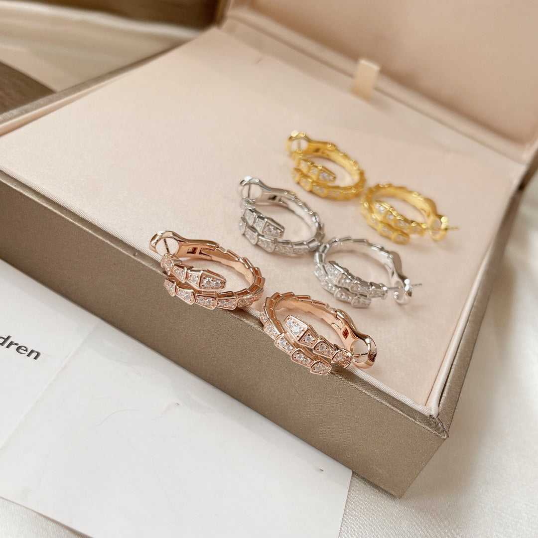 [Eterna Jewels]SERPENTI OHRRINGE DIAMANT