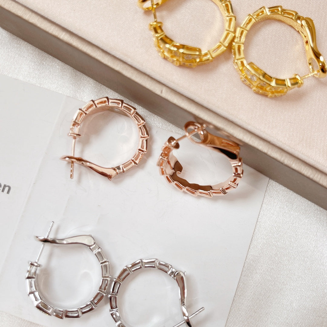 [Eterna Jewels]SERPENTI OHRRINGE DIAMANT