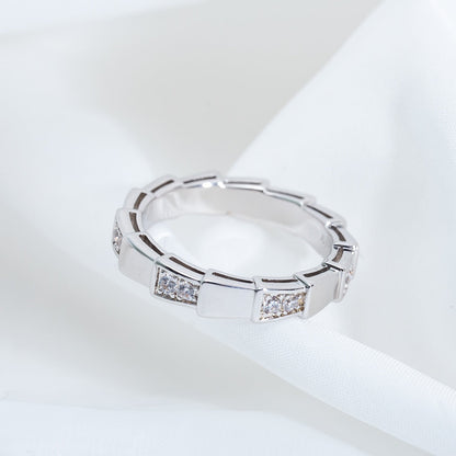 [Eterna Jewels]SCHLANGENRING SILBER 3MM