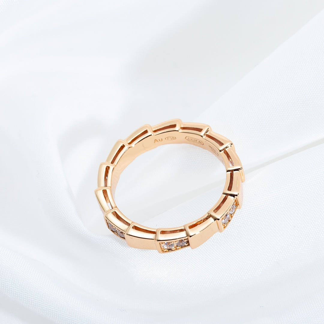 [Eterna Juwelen]SERPENTI RING ROSÉGOLD 3MM
