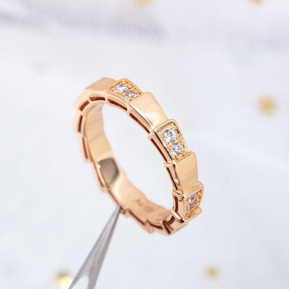 [Eterna Juwelen]SERPENTI RING ROSÉGOLD 3MM