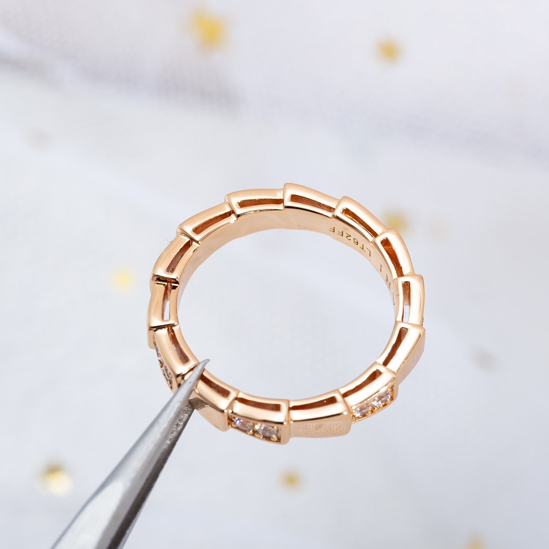 [Eterna Juwelen]SERPENTI RING ROSÉGOLD 3MM