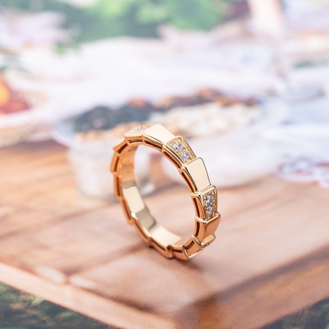 [Eterna Juwelen]SERPENTI RING ROSÉGOLD 3MM