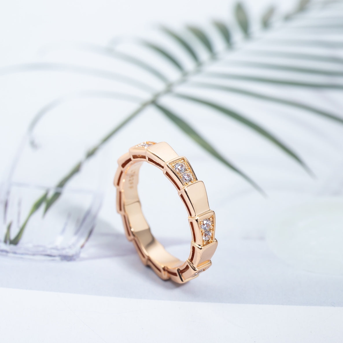 [Eterna Juwelen]SERPENTI RING ROSÉGOLD 3MM