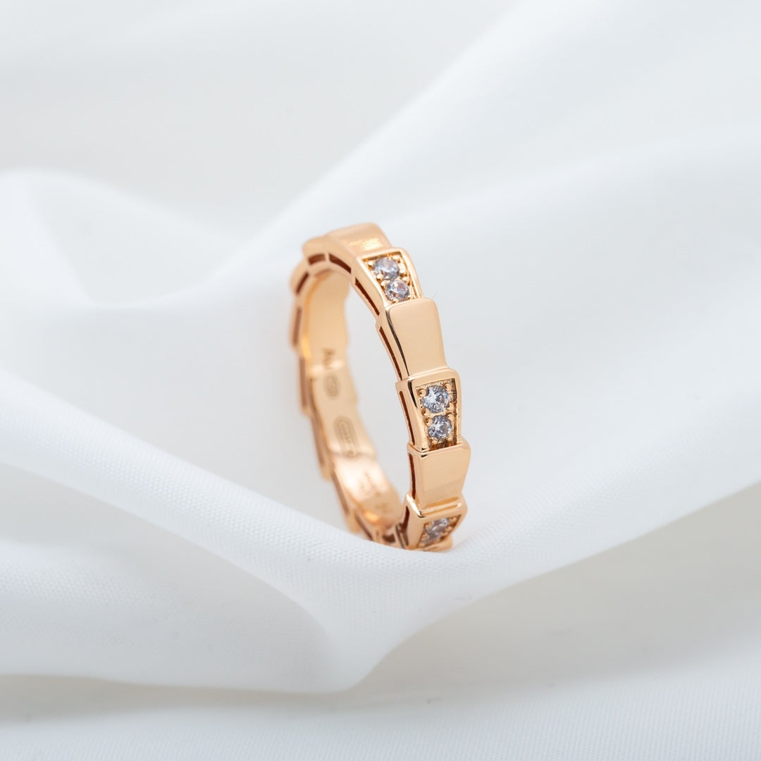 [Eterna Juwelen]SERPENTI RING ROSÉGOLD 3MM