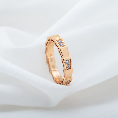 [Eterna Juwelen]SERPENTI RING ROSÉGOLD 3MM