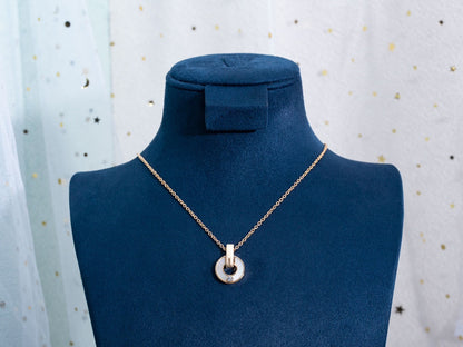 [Eterna Jewels]GARI HALSKETTE ROSÉGOLD MOP