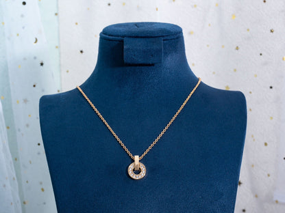 [Eterna Jewels]GARIネックレス ピンクゴールド ダイヤモンド