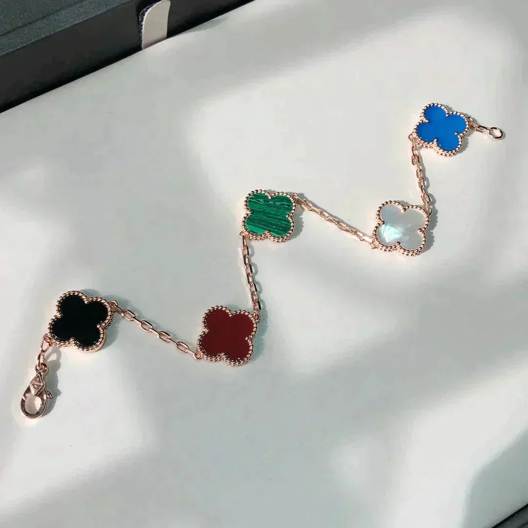 [Eterna Jewels]KLEE 5 MOTIVE MEHRFARBIGES ARMBAND