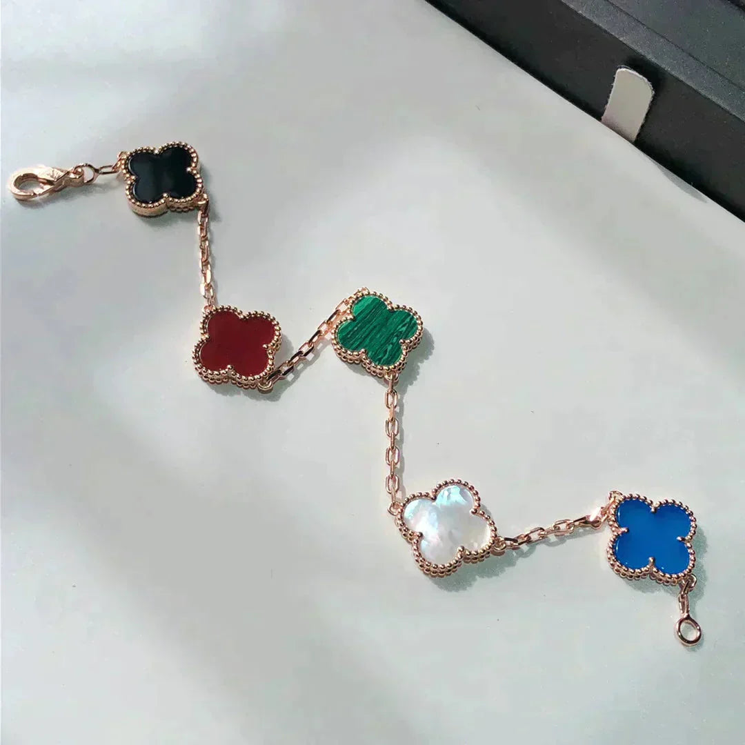 [Eterna Jewels]KLEE 5 MOTIVE MEHRFARBIGES ARMBAND
