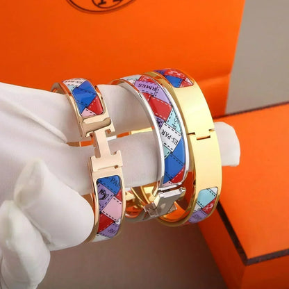 [Eterna Jewels]H ARMBAND PUNKTIERTER RAND 12MM