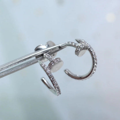 [Eterna Jewels]JUSTE FULL DIAMOND SMALL EARRINGS