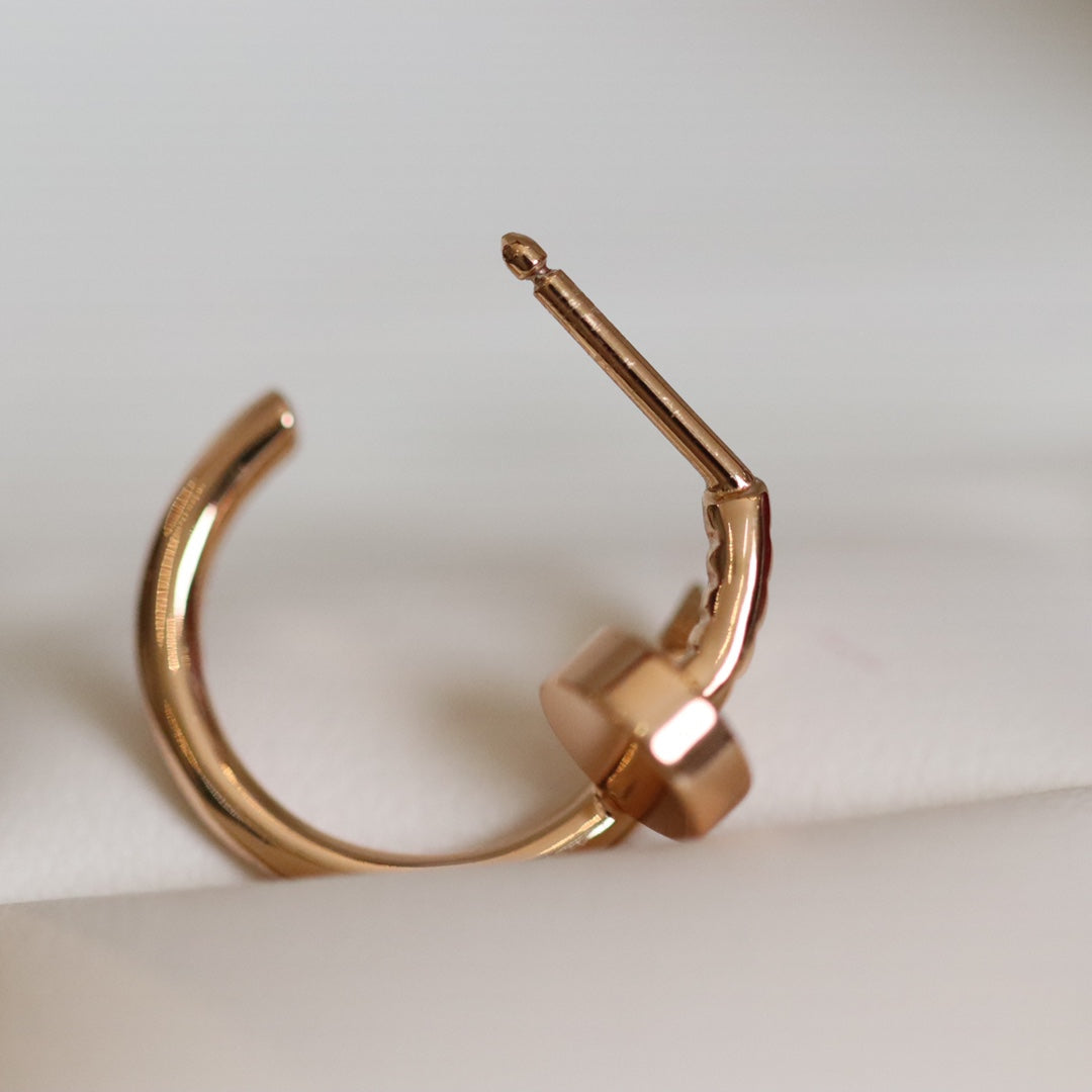 [Eterna Jewels]JUSTE OHRRINGE ROSÉGOLD