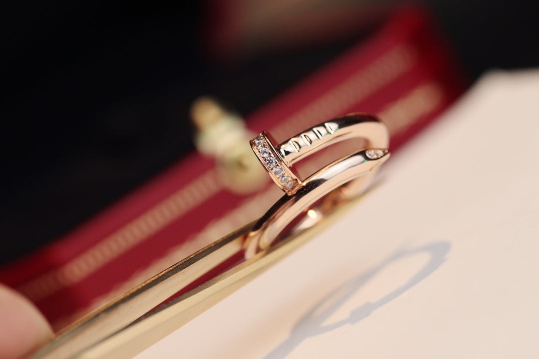 [Eterna Jewels]JUSTE RING 2.65MM ROSÉGOLD DIAMANT
