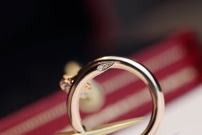 [Eterna Jewels]JUSTE RING 2.65MM ROSÉGOLD DIAMANT