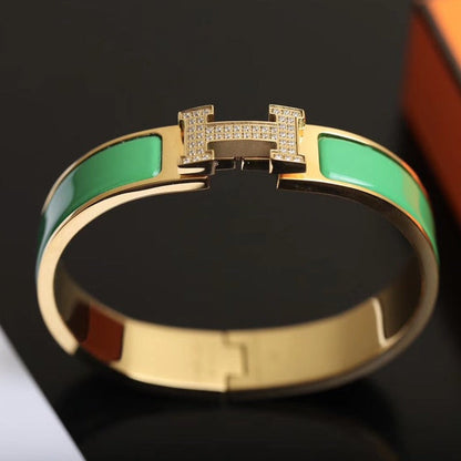 [Eterna Jewels]H BRACELET GOLD DIAMANT
