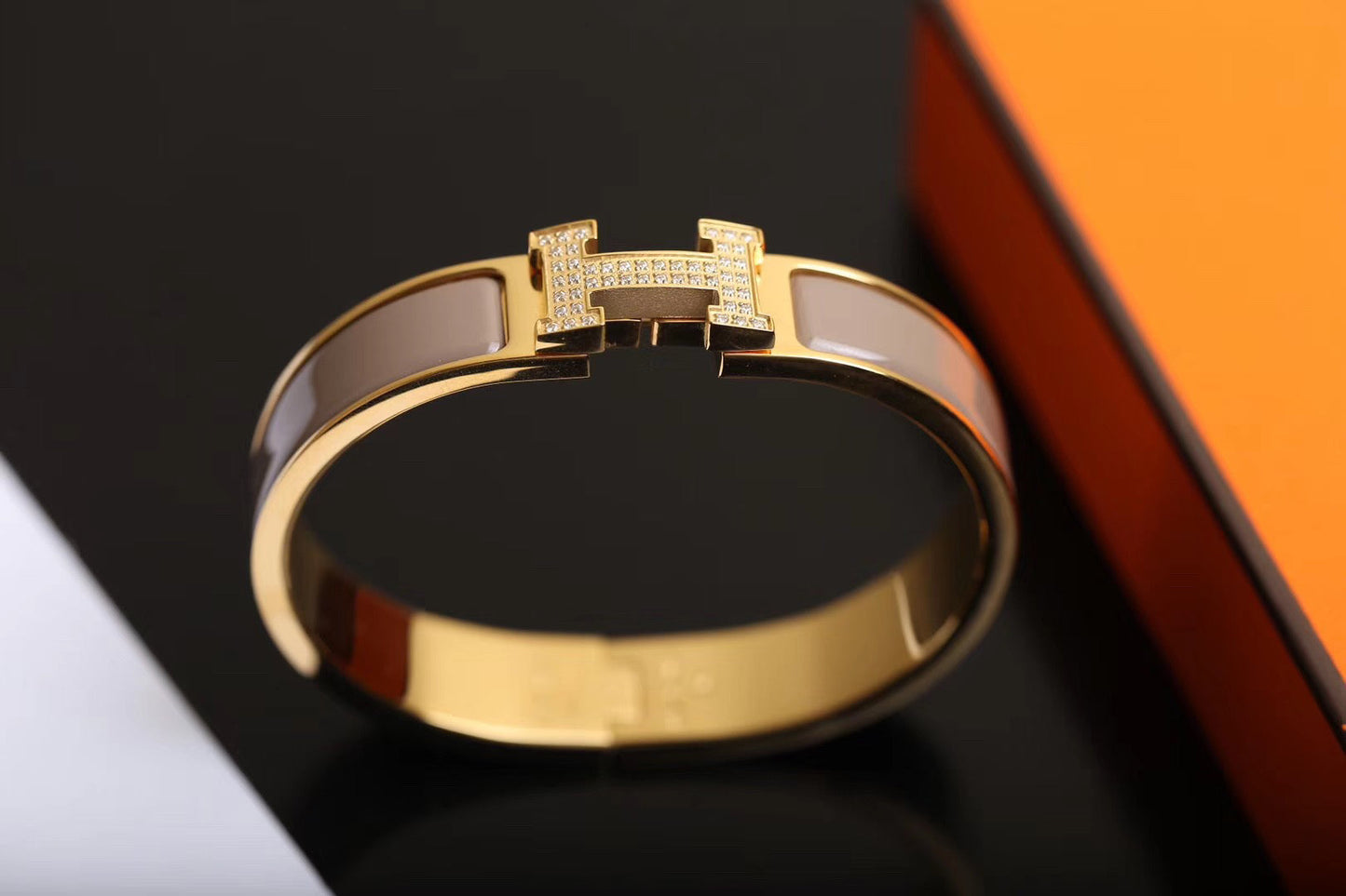 [Eterna Jewels]H BRACELET GOLD DIAMANT
