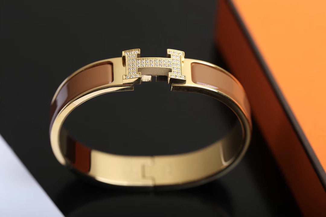 [Eterna Jewels]H BRACELET GOLD DIAMANT