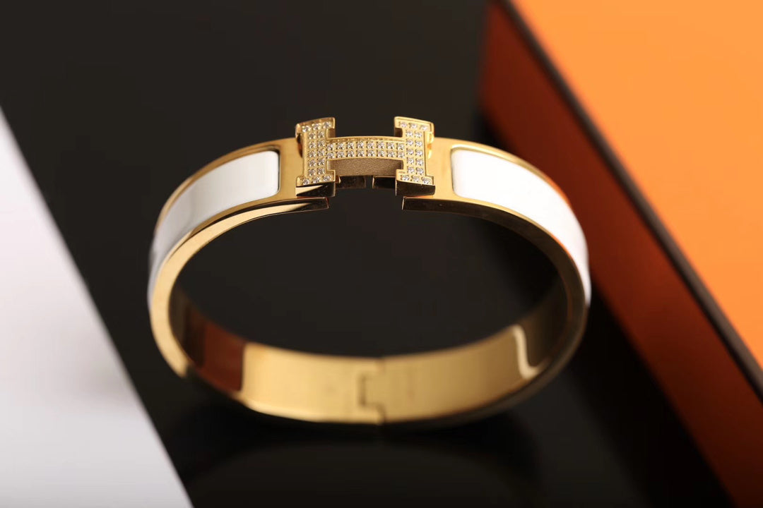 [Eterna Jewels]H BRACELET GOLD DIAMANT