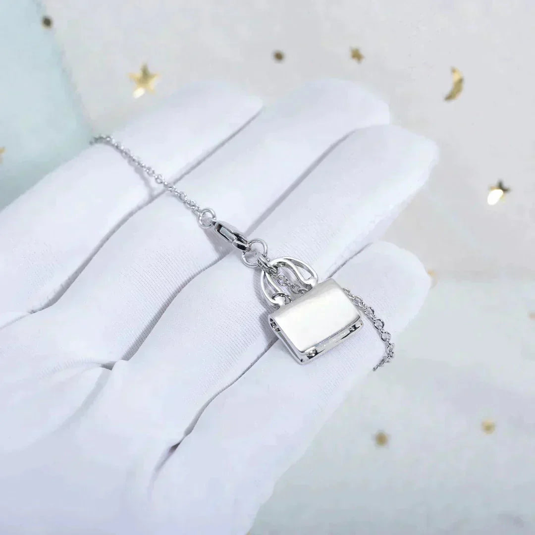 [Eterna Jewels]HALSKETTE MIT SILBERNEM ANHÄNGER