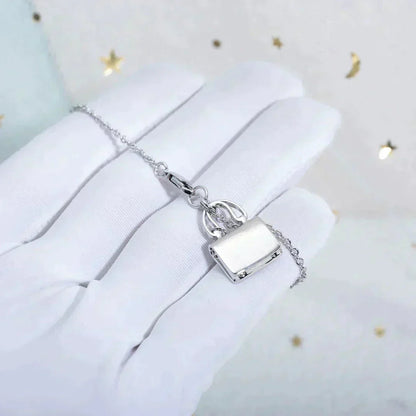 [Eterna Jewels]HALSKETTE MIT SILBERNEM ANHÄNGER