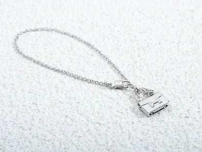 [Eterna Jewels]HALSKETTE MIT SILBERNEM ANHÄNGER