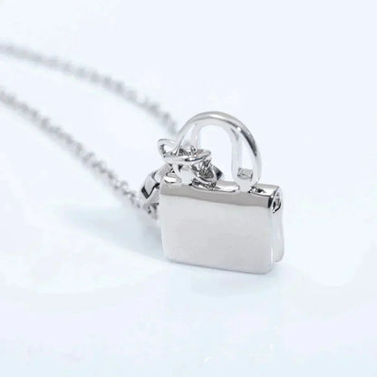 [Eterna Jewels]HALSKETTE MIT SILBERNEM ANHÄNGER