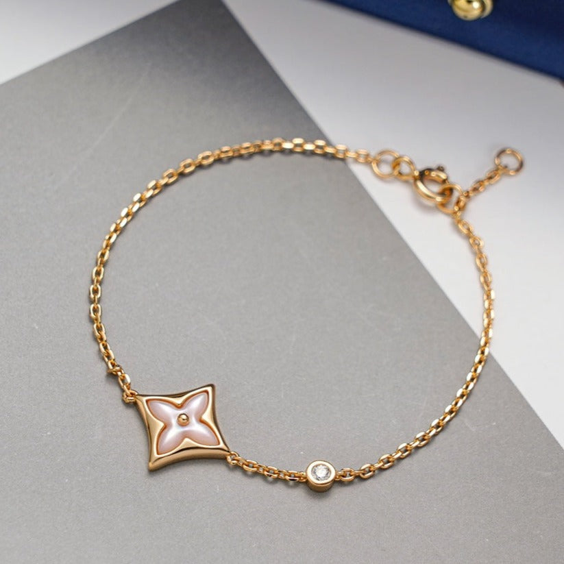 [Eterna Jewels]STAR 1 DIAMANT PINKGOLD ARMREIF