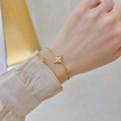 [Eterna Jewels]STAR 1 DIAMANT PINKGOLD ARMREIF