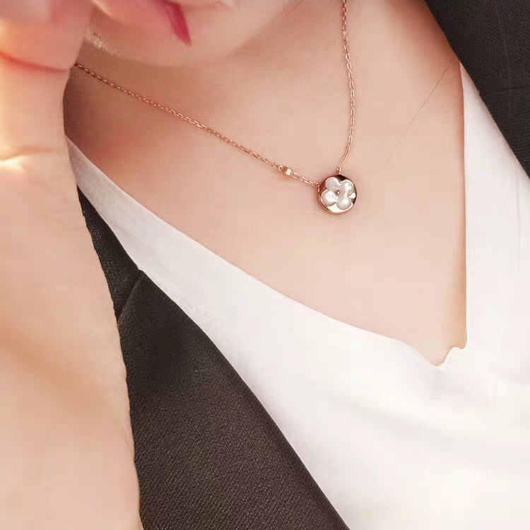 [Eterna Jewels]サン モップ ゴールド 1 ダイヤモンド ネックレス