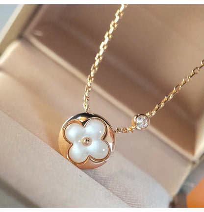 [Eterna Jewels]サン モップ ゴールド 1 ダイヤモンド ネックレス