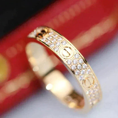 [Eterna Jewels]LIEBESRING 3,6MM DIAMANT PAVÉ
