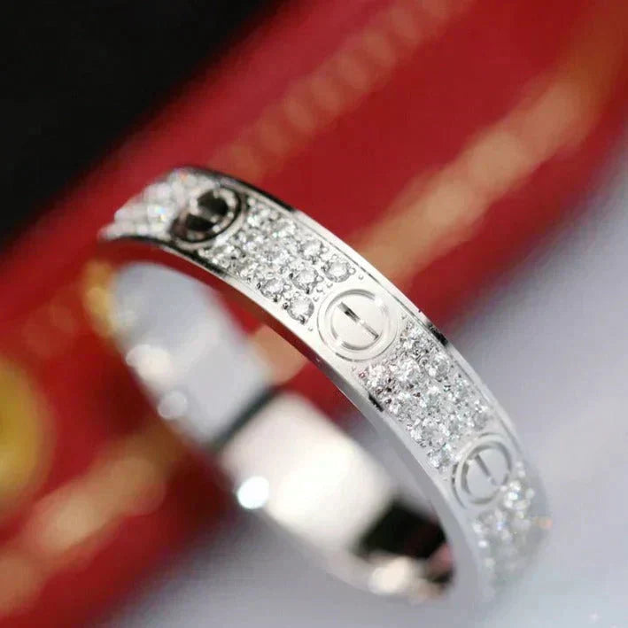[Eterna Jewels]LIEBESRING 3,6MM DIAMANT PAVÉ