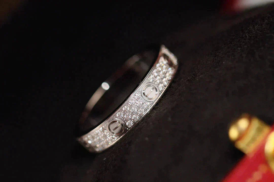 [Eterna Jewels]LIEBESRING 3,6MM DIAMANT PAVÉ