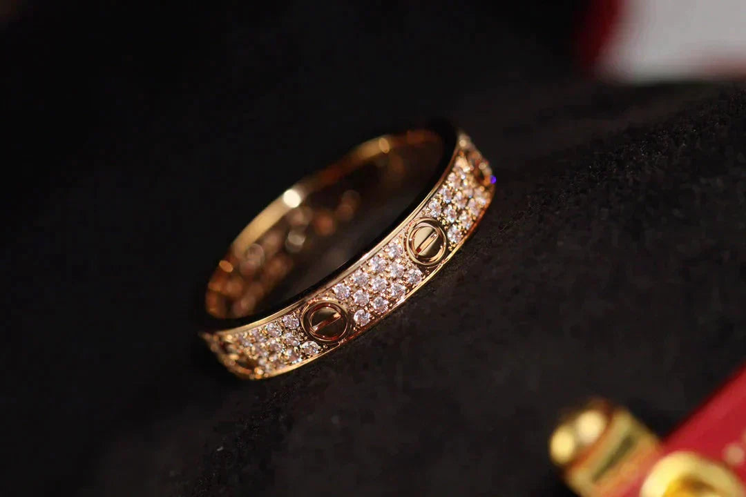 [Eterna Jewels]LIEBESRING 3,6MM DIAMANT PAVÉ
