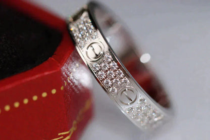 [Eterna Jewels]LIEBESRING 3,6MM DIAMANT PAVÉ
