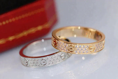 [Eterna Jewels]LIEBESRING 3,6MM DIAMANT PAVÉ