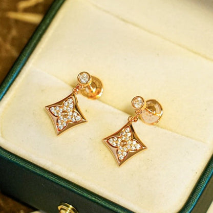 [Eterna Jewels]STERNE DIAMANTEN OHRRINGE GOLD