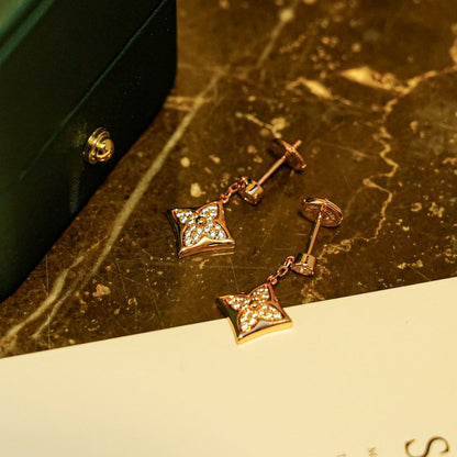 [Eterna Jewels]STERNE DIAMANTEN OHRRINGE GOLD