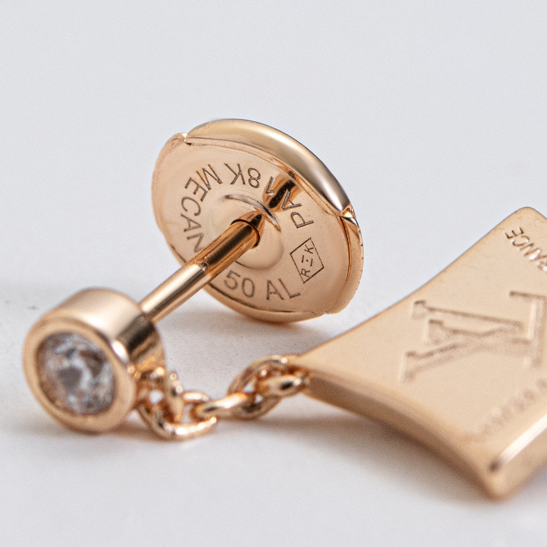 [Eterna Jewels]STERNE DIAMANTEN OHRRINGE GOLD