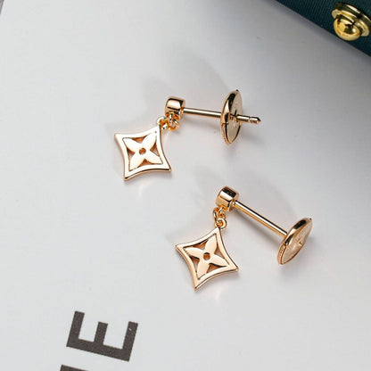 [Eterna Jewels]GOLDENE STERN-OHRRINGE