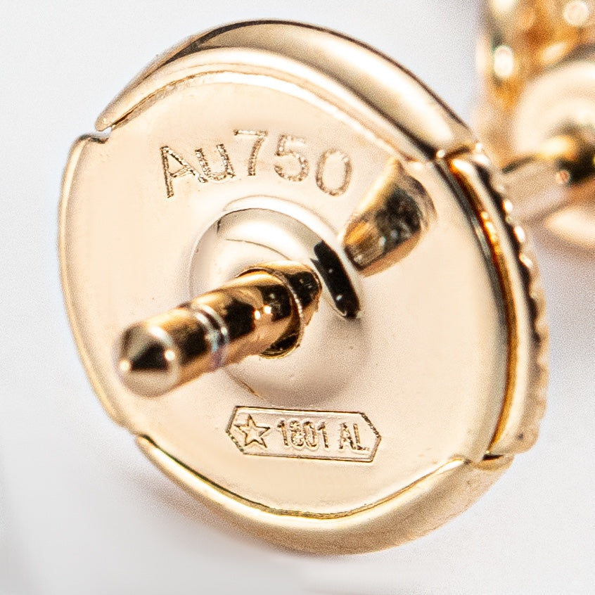 [Eterna Jewels]GOLDENE STERN-OHRRINGE