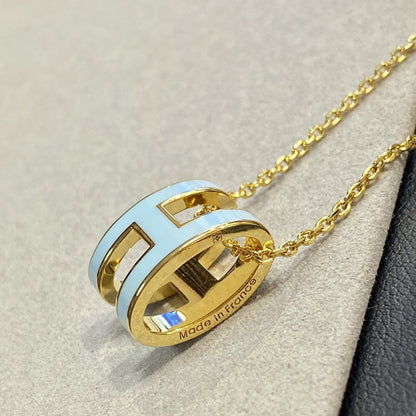 [Eterna Jewels]HALSKETTE POP H HELLBLAU