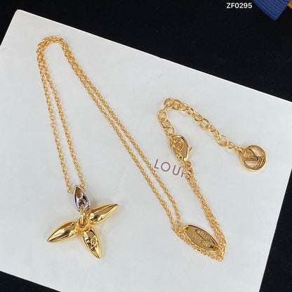 [エテルナジュエルズ] ルイゼット ペンダント ゴールドネックレス