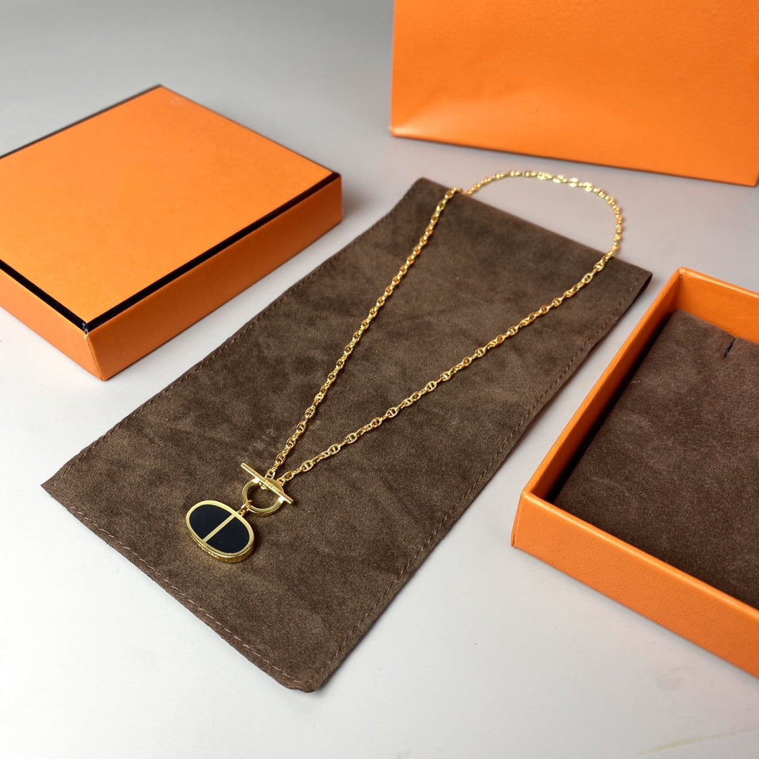 [Eterna Jewels]KETTE VERSO SCHWARZE KERAMIK-HALSKETTE