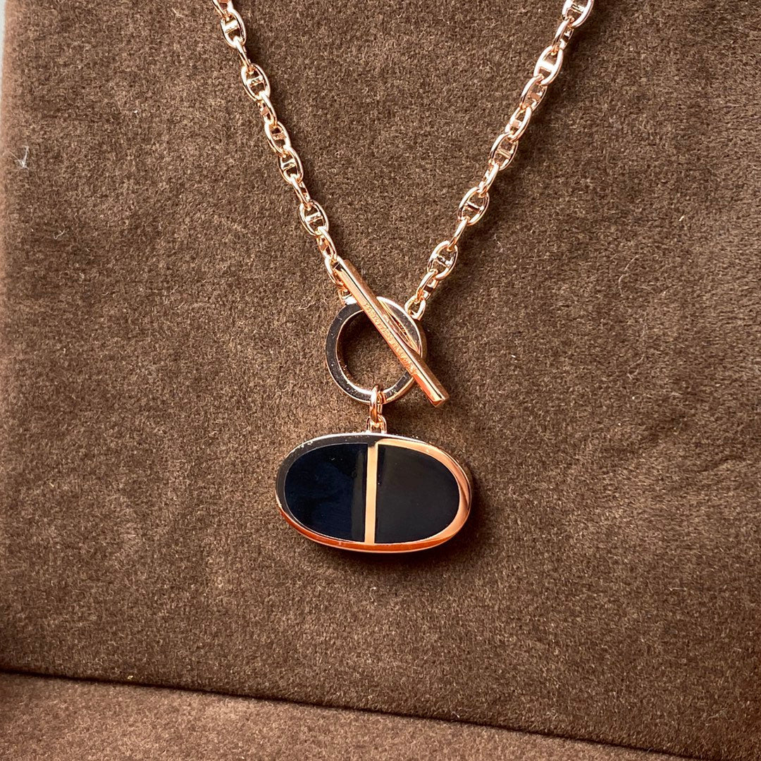 [Eterna Jewels]KETTE VERSO SCHWARZE KERAMIK-HALSKETTE