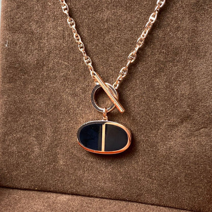 [Eterna Jewels]KETTE VERSO SCHWARZE KERAMIK-HALSKETTE