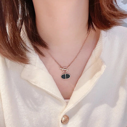 [Eterna Jewels]KETTE VERSO SCHWARZE KERAMIK-HALSKETTE